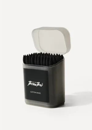 Палочки ватные косметические черные Cotton Swabs SHIK 100шт Палочки ватные косметические черные Cotton Swabs SHIK 100шт