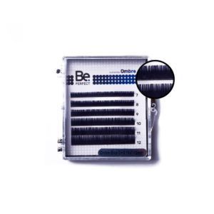 Ресницы BePerfect Ombre Blue MIX 6 линий