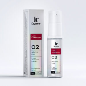 Состав для ламинирования бровей и ресниц IC FACTORY №2 VOLUME FIXER, 5мл Innovator Cosmetics