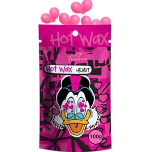 Воск для депиляции бровей и лица FreiAVIVER Hearts, розовый 100гр