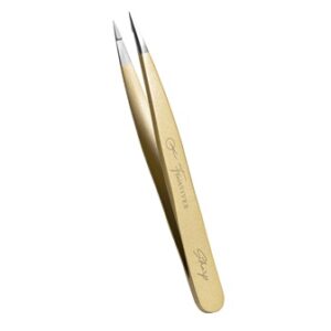 Пинцет для бровей точечный Sharp FreiAVIVER золотой