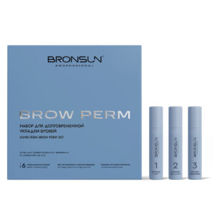 Набор для долговременной укладки бровей BROW PERM BRONSUN Набор для долговременной укладки бровей BROW PERM BRONSUN